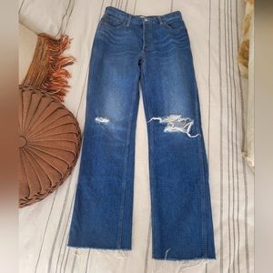 Re/Done 90s high rise loose jeans